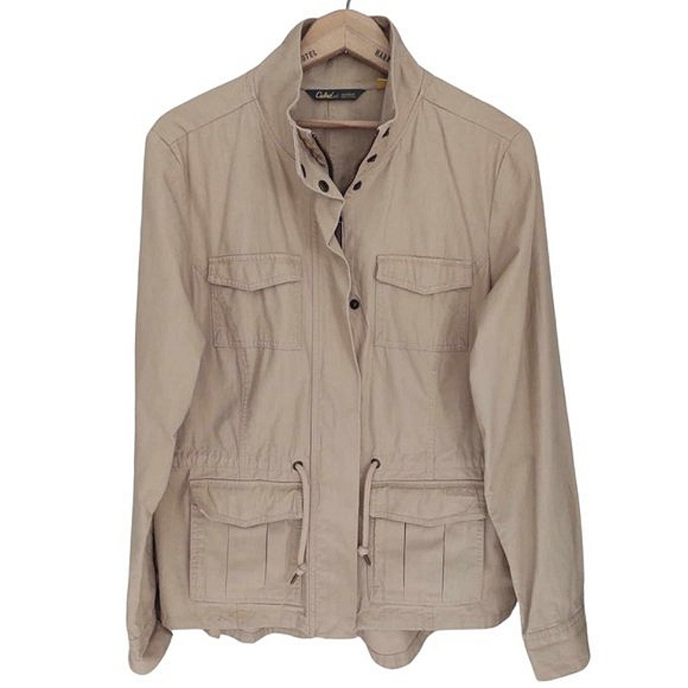 Utility Jacket Tan/Sand | Size Large Classic Fit